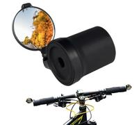 Bike Mirror Handlebar Mount - 360° Adjustable Bar End Mirror, Bicycle Rearview Accessory | Electric Bike, Mountain, Vehicle Use, Cycling Safety, Road Awareness, Outdoor Riding, Handlebar