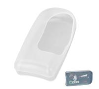 Bike Monitor, Screen Cover, 3,27 x 1,73 x 0,75 in Silicone Shield, Waterproof Protection, Transparente Design for Speedometer Display, Dust Prevention, Cycling Accessories, Outdoor, Adventure