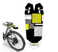 Bike Mud Guard, plegable Cycling Seat Splash Shield, Quick-Release Protective Fenders Attachment, Bike Accessory for Youth Boys Girls Teens Men Athletes Riding Outdoors