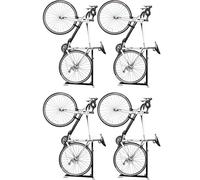 Bike Nook Soporte Vertical Para Bicicletas Aparcabicicletas De Suelo Para Interior Y Garaje Portátil Altura Ajustable Y Ahorro De Espacio Negro