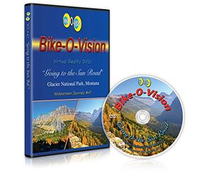 Bike-O-Vision Cycling Video- Going to the Sun Rd, Glacier National Park, Montana (BR #47) [Blu-ray]