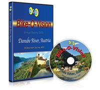 Bike-O-Vision - Danube River - Virtual Cycling Adventure - Perfect for Indoor Cycling and Treadmill Workouts - Cardio Fitness Scenery Video