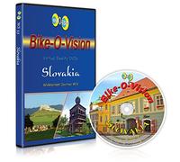 Bike-O-Vision - Slovakia - Virtual Cycling Adventure - Perfect for Indoor Cycling and Treadmill Workouts - Cardio Fitness Scenery Video