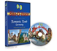 Bike-O-Vision - The Romantic Road, Germany - Virtual Cycling Adventure - Perfect for Indoor Cycling and Treadmill Workouts - Cardio Fitness Scenery Video [Blu-ray]
