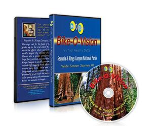 Bike-O-Vision - Virtual Cycling Journey - Sequoia & Kings Canyon National Parks - Perfect for Indoor Cycling and Treadmill Workouts - Cardio Fitness Video (Widescreen DVD #1)