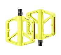 Bike Pedal Replacement, Mountain Cycling Accessory, 4,13 x 3,15 in Antideslizante Reflective Stepper, Foot Grip, Diseño de fitness auténtico para interiores, exterior, gimnasio