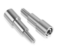Bike Phone Holder para K1600GT K1600GTL 2023 2024 R1200RT R1250RT Soporte de navegación para teléfono móvil Varilla de extensión(2 Silver)