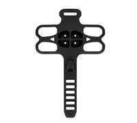 Bike Phone Mount - Shockproof Anti Slip Silicone | Strap Holder Compatible With Most Smartphones | Road & Mountain Bicycle Phone Bracket For Cycling, Travel, Commuting, Electric Bikes & Scooters