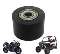 Bike Pulley Tensioner, Universal Chain Roller Guide, Motorcycle 8mm Drive Chain Adjuster, Wheel Pulley Slider Accessory, Maintenance Component, Motorcycle Guide For All Bikes