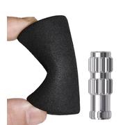 Bike Pump Adapter - Inflate Tire Caps Connector, Nozzle with Sponge Cover Bike Valve Extender for Road Mountain Tyre Compressor Shop Mechanic Cycling Repair Maintenance Kit Universal Pump Accessory