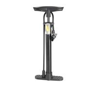 Bike Pump - Portable Floor Bike Pump, Fast Inflation 160 PSI Cycling Inflator | Bicycle sTire Pumps | For Mountain Road Cycles Scooters Basketball Football Volleyball High Pressure Sports Accessories
