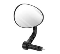 Bike Rear View Mirror - PA Glass, 13x9.3cm, 360-Degree Rotatable, Handlebar Mount, Anti-Shake Mirror For Urban, Mountain, Commuting, Adventure, Travel, Men, Women, Husband, Boyfriend