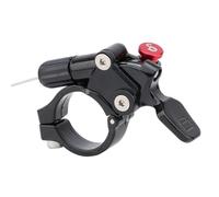 Bike Remote Lockout Lever - Universal Wire-Controlled Fork Switch, Shock Absorption Control Repair Part, Precision Adjustment Mechanism, Metal Build | Easy Installation Cycling Accessory