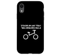 Bike Rider If You Can Read This I Fell Off My Bicycle Carcasa para iPhone XR