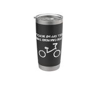 Bike Rider If You Can Read This I Fell Off My Bicycle Vaso térmico de acero inoxidable de doble pared
