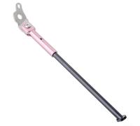 Bike Right Kickstand 280mm for 20in Folding Bike | Fits 20inch folding bikes, quick release lever, 10mm hole diameter, right side mount, easy install(Pink)
