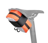 Bike Saddle Bag - 16 x 9,5 x 6 cm - Impermeable Nylon Poliéster Cycling Seat Pack - Lightweight Wear Resistant Pouch - for Adult Men Women Riders Outdoor Travel Day Night