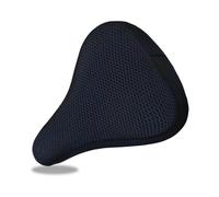 Bike Saddle Cover Breathable Mesh, Non-Slip Padded Saddle Cover for MTB Seat and Road Bike Saddle,Black