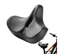Bike Saddle - Shock-Absorbing PU Comfort Cushion with Waterproof Cover for Men and Women, Replacement Seat for Road, Mountain, Touring, Exercise, Scooter, Cycling, Travel Adventures