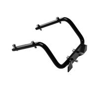 Bike Saddlebag Bracket - Aluminium Alloy Bicycle Saddlebag Stabiliser with Double Water Bottle Mount | Rear Seat Rail Support Holder for Cycling Accessories