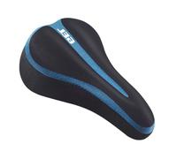 Bike Seat Cover - Silicone Padded Cycling Saddle Cover | Comfortable Soft Replacement Seat Pad for Road Bike, Mountain B́Ike, Indoor Exercise, Outdoor Riding, Shock Absorbing Design