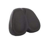 Bike Seat Cushion - Wide Soft Flexible Bike Seat | Ultra Comfortable Soft Saddle | Bicycle Saddle Replacement | Comfortable Backrest Padded Saddlee for Exercise, Stationary, Spin, Cruiser or Mountain