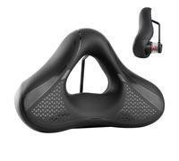 Bike Seat Pad,All-Weather Non-Slip Wide - Hollow-out Bike Cycling Seat Cushion | for Women Men Adults Sport Enthusiasts Mountain