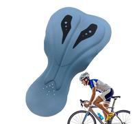 Bike Seat Pad, Cycling Shorts Gel Cushion, 14,96 x 8,27 x 0,59 pulgadas, diseño acolchado suave, material transpirable, a prueba de golpes, acolchado de asiento para hombres, mujeres, ciclismo