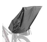 Bike Seat Rain Cover - Bike Rear Seat Canopy | Breathable Rain Canopy for Bicycles | Waterproof Windproof Biike Seait Shield with Elastic Edge, UV Protection, Quick Install for Kids or Passenger Seats