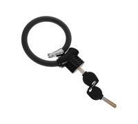 Bike Security Lock Zinc Alloy Cycling Lock Outdoor Riding Circular Anti-Theft 1Pack
