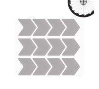 Bike Spoke Reflective Stickers | Bicycle Tire Reflector Tapes | Bike Rim Reflective Decals,for Scooter Motorcycle Night Commuting Mountain Road