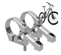 Bike Stem Clamp, Direct Mount Stems, 31,8 mm de aluminio aleación Bracket, Lightweight Build, Heavy-Duty Strength for Mountain Road Riding Adults Beginners Enthusiasts Outdoor Use
