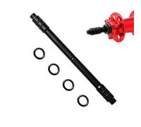 Bike Thru Shaft Adapter, Cycling Wheel Conversion Tool, Sturdy Tire Repair Accessory, Mountain Bike Maintenance Gear for Road and Biking, Workshop Use, 5.91x0.79x0.79 Inches
