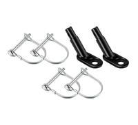 Bike Trailer Hitch, Heavy Duty Shock-Absorbing Hook, Quick-Release Connector, Secure Attachment for Cycling, Dog-Walking, Hiking, Camping, Outdoor Adventures, Compatible with Most Trailers