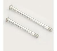 Bike Trainer Adaptador de eje pasante, ultraligero 34G Road Bike Thru Axle 7075 Aleación de aluminio PARA TCR Para Bicicleta Rueda Trasera Accesorio Entrenador (plata)