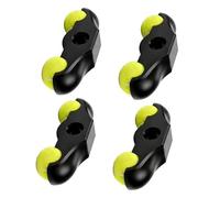Bike Trainer Rocker Feet - Noise Reduction Kit with Tennis Balls for Indoor Cycling | Shock Absorbing Pads with Vibration Control, Stability Support Accessories for Home Gym Apartment Workout Area