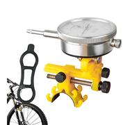 Bike Truing Measurement Tool - Fine Scale Comparator, Rim Adjustment Apparatus, Accuracy Checking Instrument | Cycle Repair Accessory, Wheel Setup And Frame Servicing For Touring Worksho