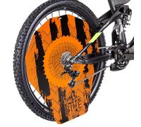 Bike Wash Cover - Road Bike Car Wash Protection Cover | Disc Brake Edge Protector for Mountain B́ike, Bicycle Cleaning Shield, Prevents Water and Soap Damage During Maintenance