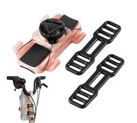 Bike Water Bottle Holder, Bicycle Frame Cup Mount, Cycling Drink Cage, Lightweight Sturdy Secure Grip for Easy Install General Fit Outdoor Riding Mountain Road Travel Commuting Sports Use