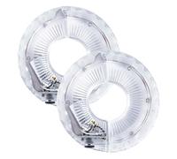 Bike Wheel Lights - Rechargeable Hub LED Lamps, Seven Color Changing Spoke Illumination with Pattern Display Modes, Waterproof Night Visibility Feature, Ideal for City Street Cycling Kids Teens Adults