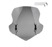 Bike Windscreen - Acrylic Protective Screen Wind Deflector Wear Resistant Large Size | Motorcycle Scooter Accessory, Riding Safety Equipment, Outdoor Wind Block Shield, Travel Protection Panel