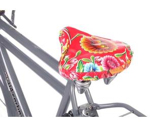 BikeCap Bike Seat Cover - Funda de sillín Mixta, Color Rojo