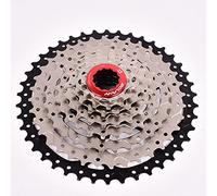 BIKECO Cassette MTB 8 velocidades 11-32T 11-36T 11-40T 11-42T Cassette de bicicleta Wide Ratio Cassette de piñón Compatible con Shimano Ultegra XT Sunrace Sram (excepto XD) (8 velocidades 11-42T)
