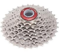 BIKECO Cassette MTB 8 velocidades 11-32T 11-36T 11-40T 11-42T Cassette de bicicleta Wide Ratio Cassette de piñón Compatible con Shimano Ultegra XT Sunrace Sram (excepto XD) (8 velocidades 11-32T)
