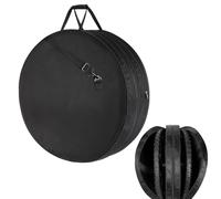 Bikee - Bolsa de transporte para bicicleta, bolsa de transporte para bicicleta, juego de ruedas de bicicleta de carretera con doble cremallera de nailon, material elástico, bolsa protectora para