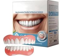Bikenda Nueva Generación Flexible Full Denture Solution, Bikenda Silicone Reline Denture Set, Advanced Full Denture Set, Upper and Lower Denture Reline Kit, for Men and Women (1)