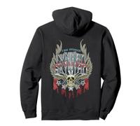 Biker Breeze Logo Retro 70 Classic Rock Cool Sudadera con Capucha