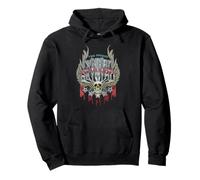 Biker Breeze Logo Retro 70 Classic Rock Cool Sudadera con Capucha