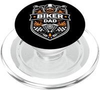 Biker Dad Motocicleta Estilo de Vida Identidad para Padres Equitadores PopSockets PopGrip para MagSafe