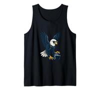 Biker Eagle Espíritu de Libertad y Poder Camiseta sin Mangas